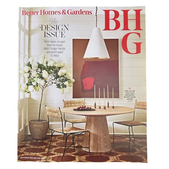 BHG Better Homes & Gardens Magazine September 2025 Issue - The Design Issue - Picture 3 of 4